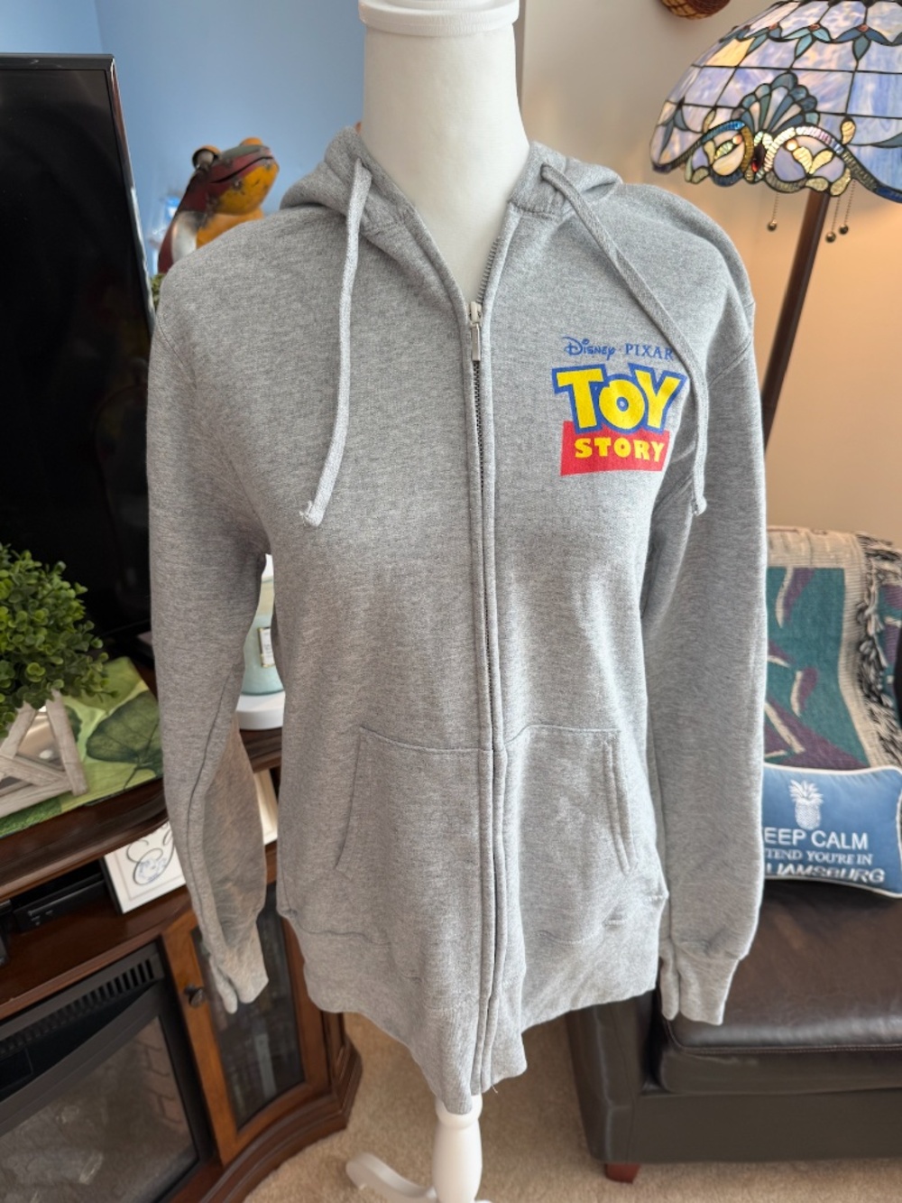 NEW Toy Story Pixar Walt Disney World Resort Zip Up Jacket Women's M